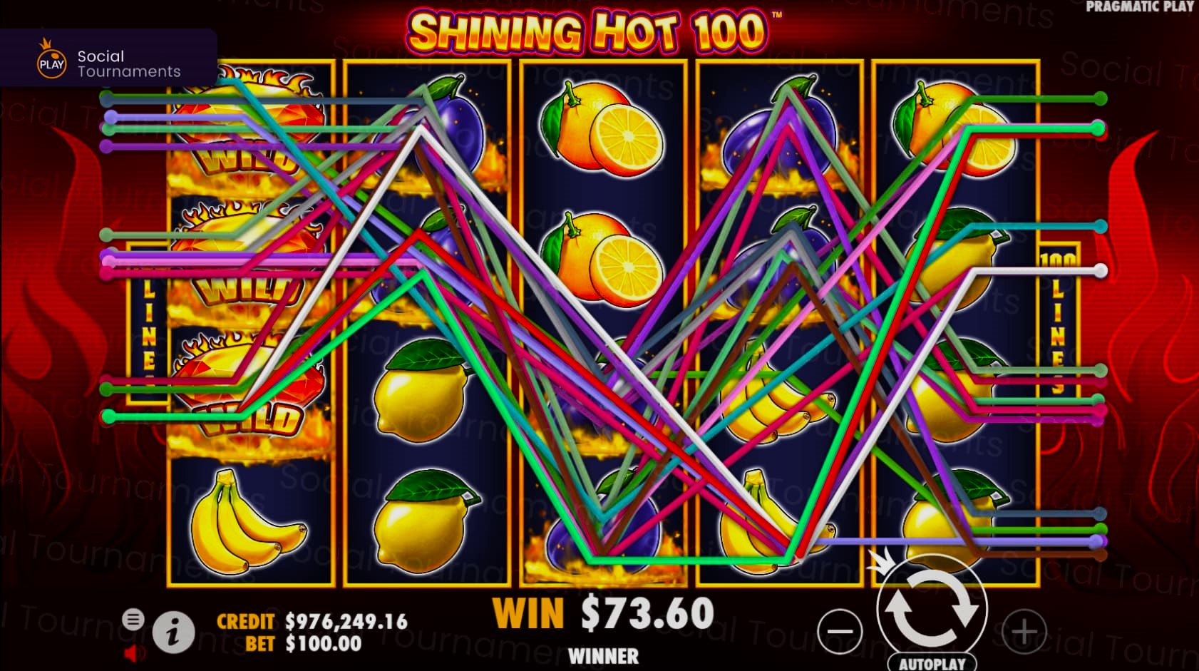 Shining Hot 100 Slot